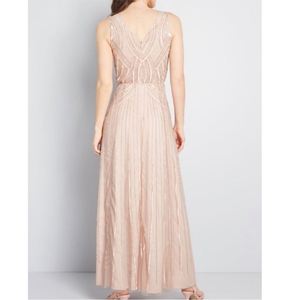 NWOT Pink maxi sequined dress - Picture 2 of 4